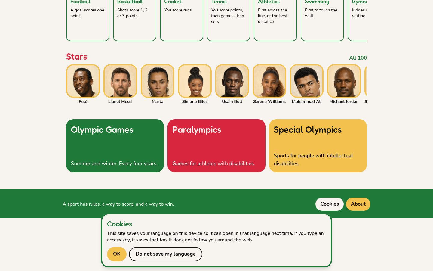 Every School Ever — curriculum websites for schools